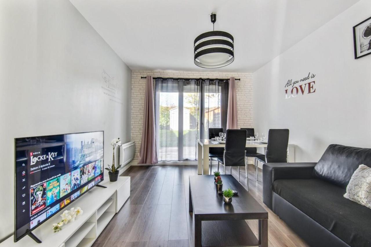 Appart Cosy Tout Confort Disneyland Jardin 4 Pers Bailly-Romainvilliers Buitenkant foto