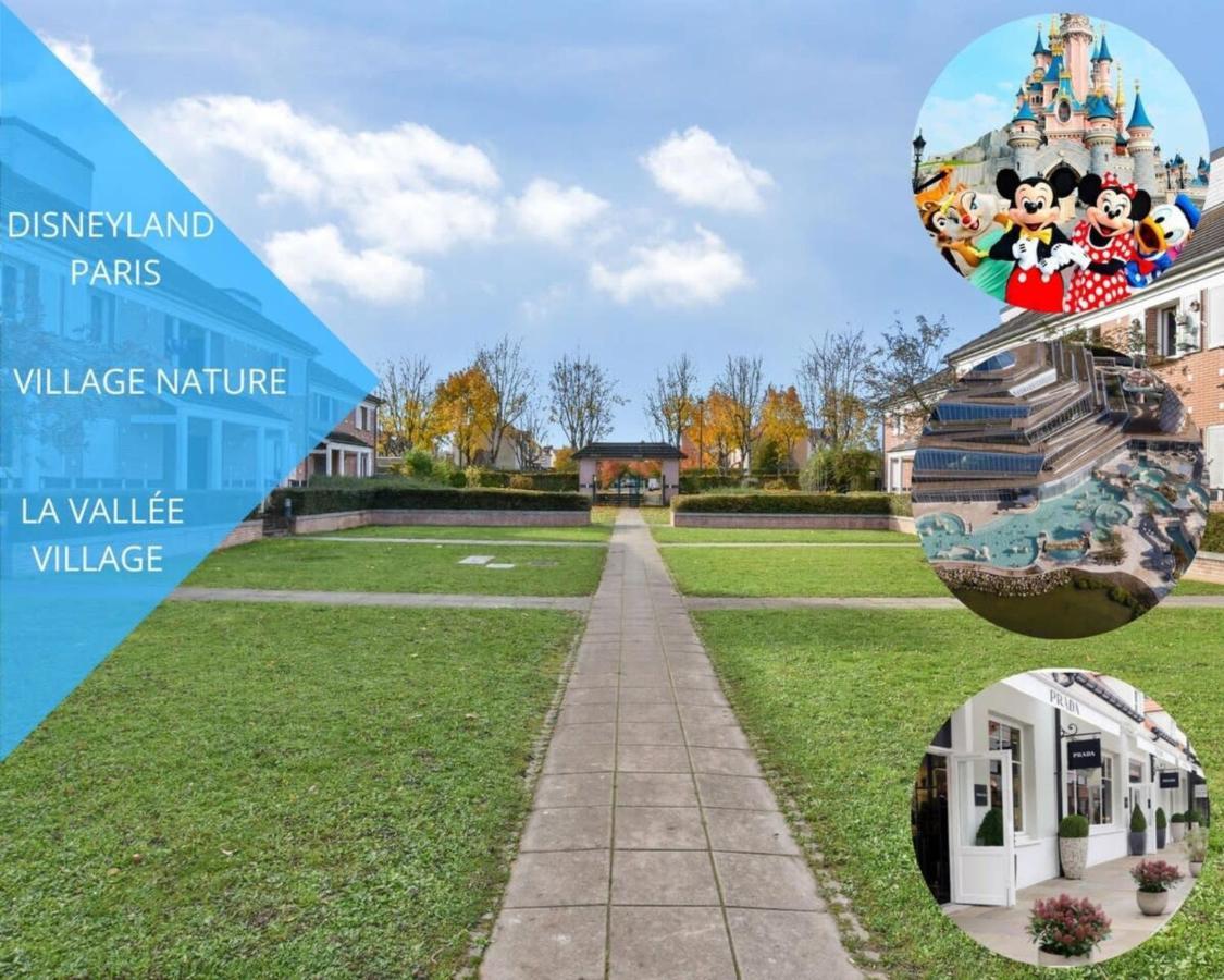 Appart Cosy Tout Confort Disneyland Jardin 4 Pers Bailly-Romainvilliers Buitenkant foto